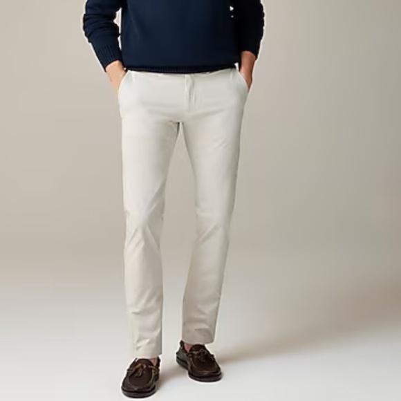 NWT **J.Crew Mens Stone 484 Slim-fit tech pant SZ W 32 X L 30